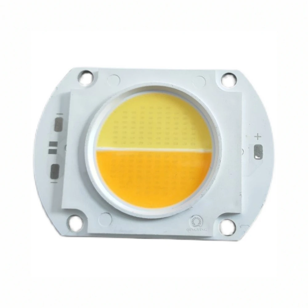 5-10pcs 100W Dual Color High Power LED CCT Warm White 3000K Cold White 6500K LED COB Chip For Outdoor Floodlight Spotlight Lamp