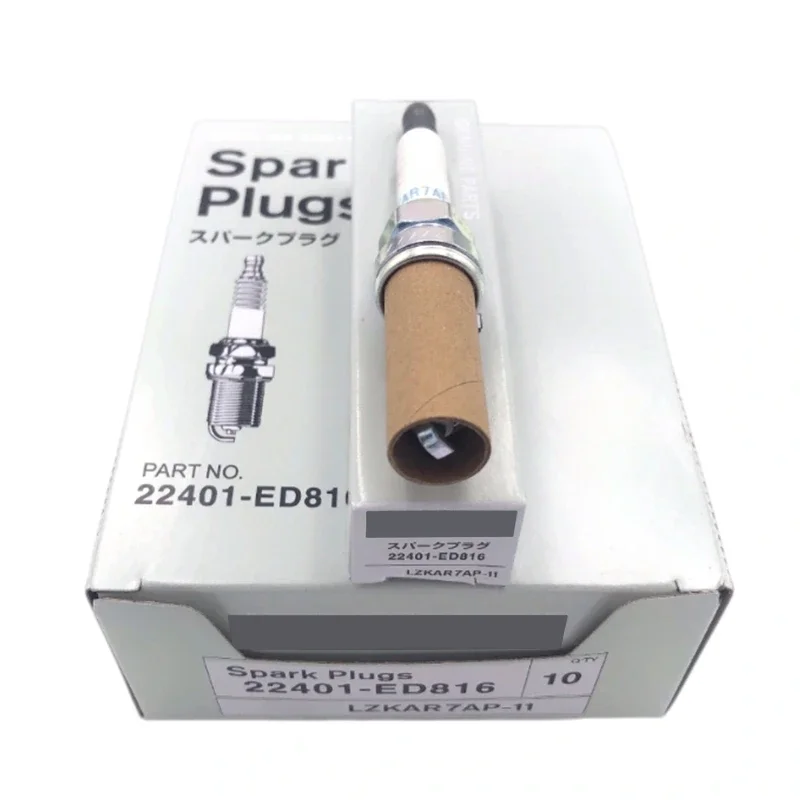 

4/6Pcs 22401-ED816 Iridium Spark Plug for NISSAN X-TRAIL TIIDA QASHQAI SENTRA MICRA NOTE 1.6L 1.8L 2.0L MR20DE HR16DE MR18DE