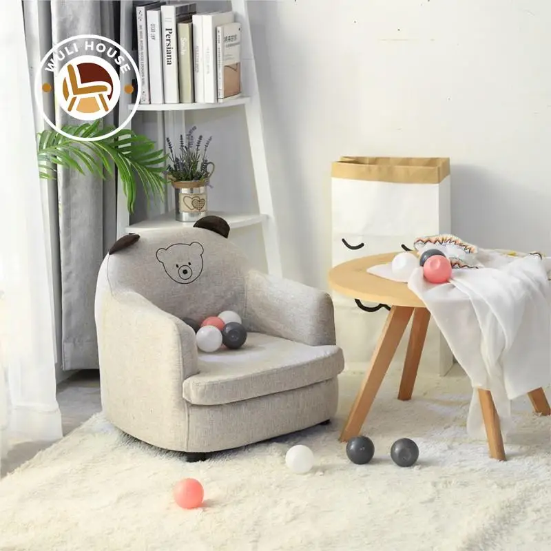 

Wuli House Korean Children's Sofa Baby Creative Baby Cartoon Sofa Girl Boy Learn To Sit On A Cute Chair New 2024 DropShipping