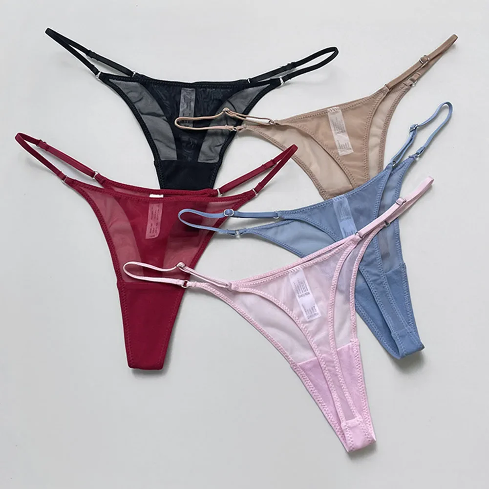 

Women Sexy G-String Thongs Underwear Low Rise Panties Briefs Lingerie Girls Erotic Thongs Bikini Seamless Underpants Knickers