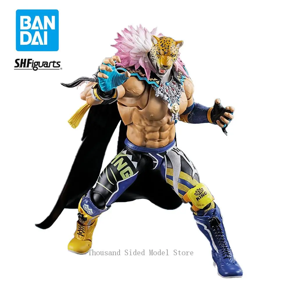 

IN Stock Original Bandai S.H.Figuarts Tekken 8 King 17Cm Action Figure Anime PVC Model Collectible Toys For Boys Birthday Gift