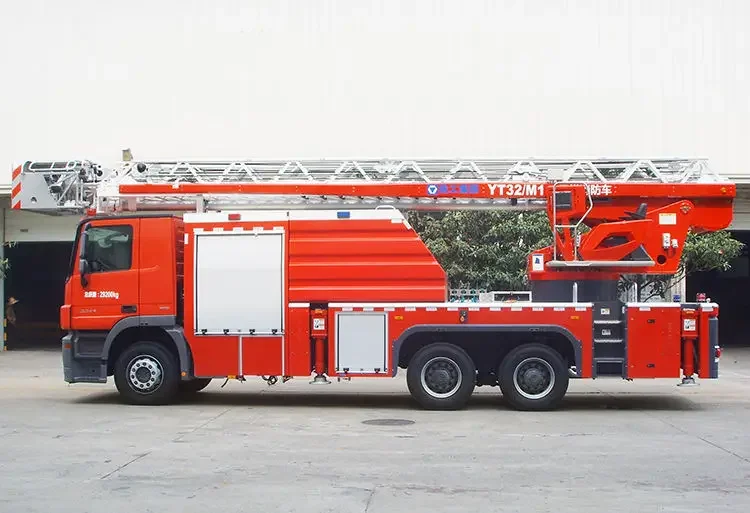 China Manufacturer Emergency Vehicle Fire Fighting Truck YT32M1 Ladder Fire Trucks