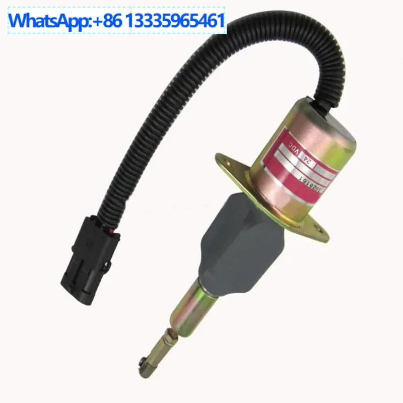 

2PCS Excavator accessories, flameout solenoid valve controller switch excavator 3928161 SA-429