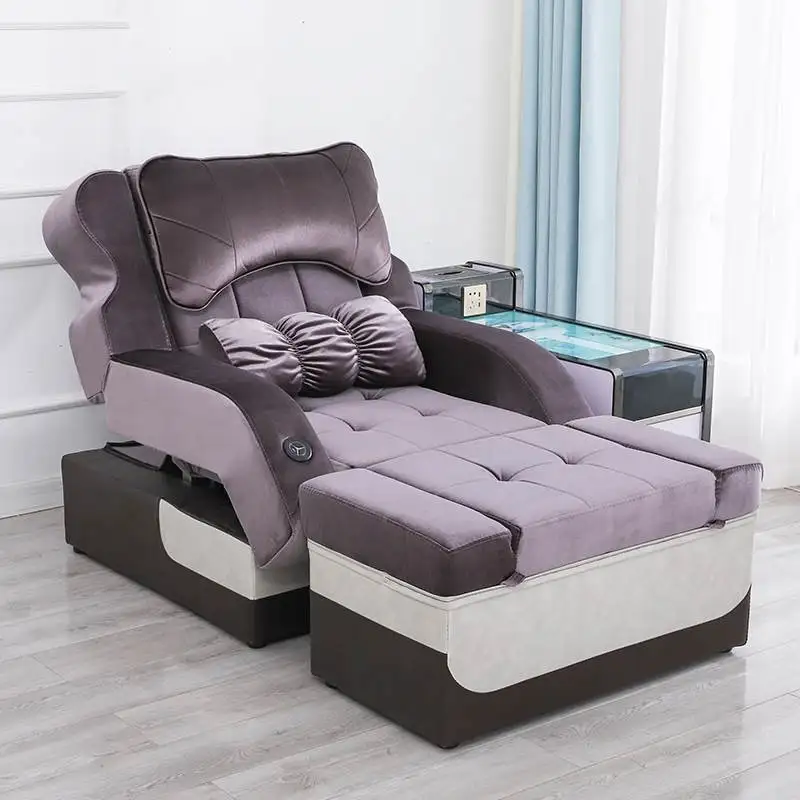 Foot Spa Manicure Pedicure Chair Portable Electric Recliner Sofa Chair Nail Salon Pedicure Silla Manicure Salon Furniture MQ50XZ