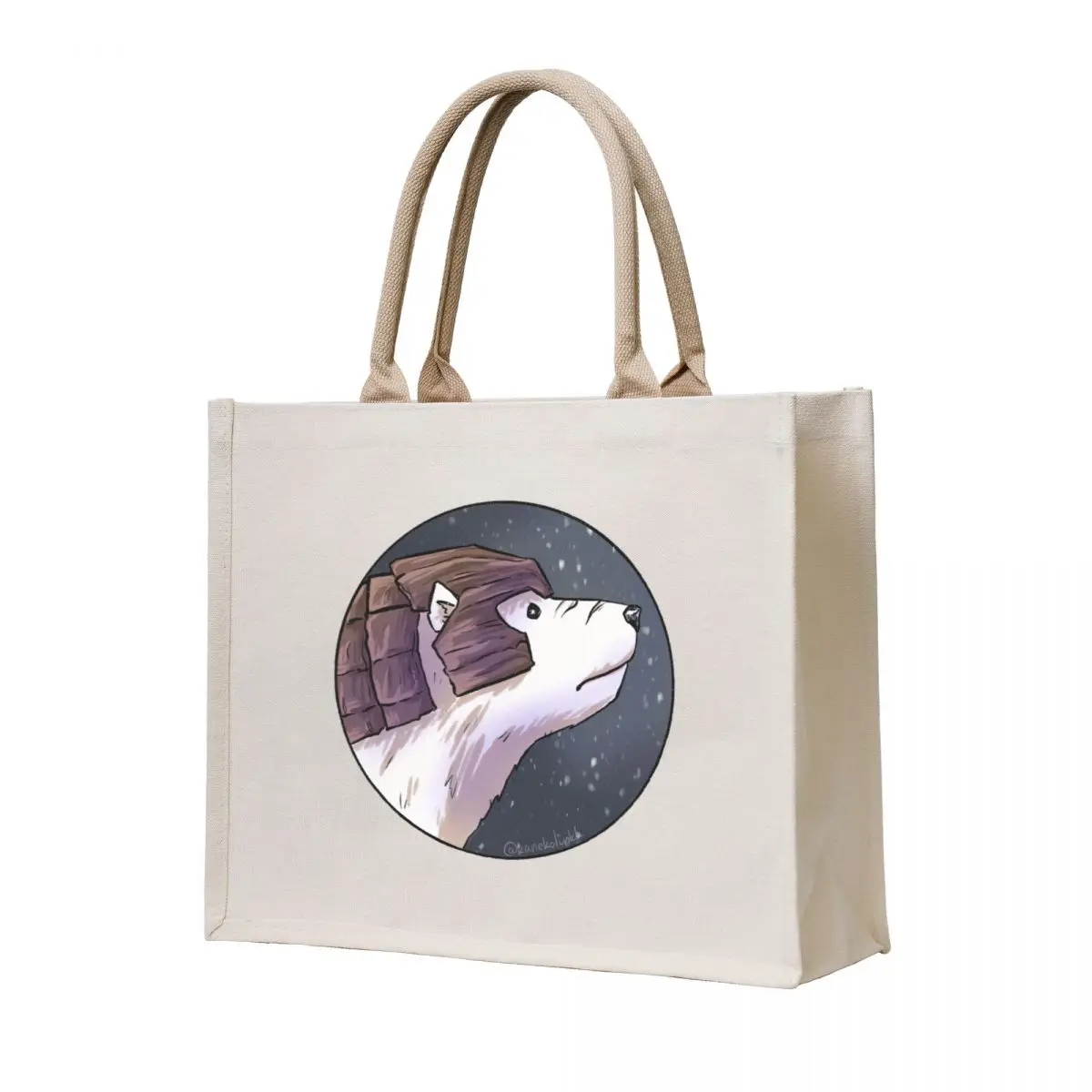 

Iorek Byrnison - His Dark Materials Tote Bag Canvas bag Handbags ecological bags shopping bag