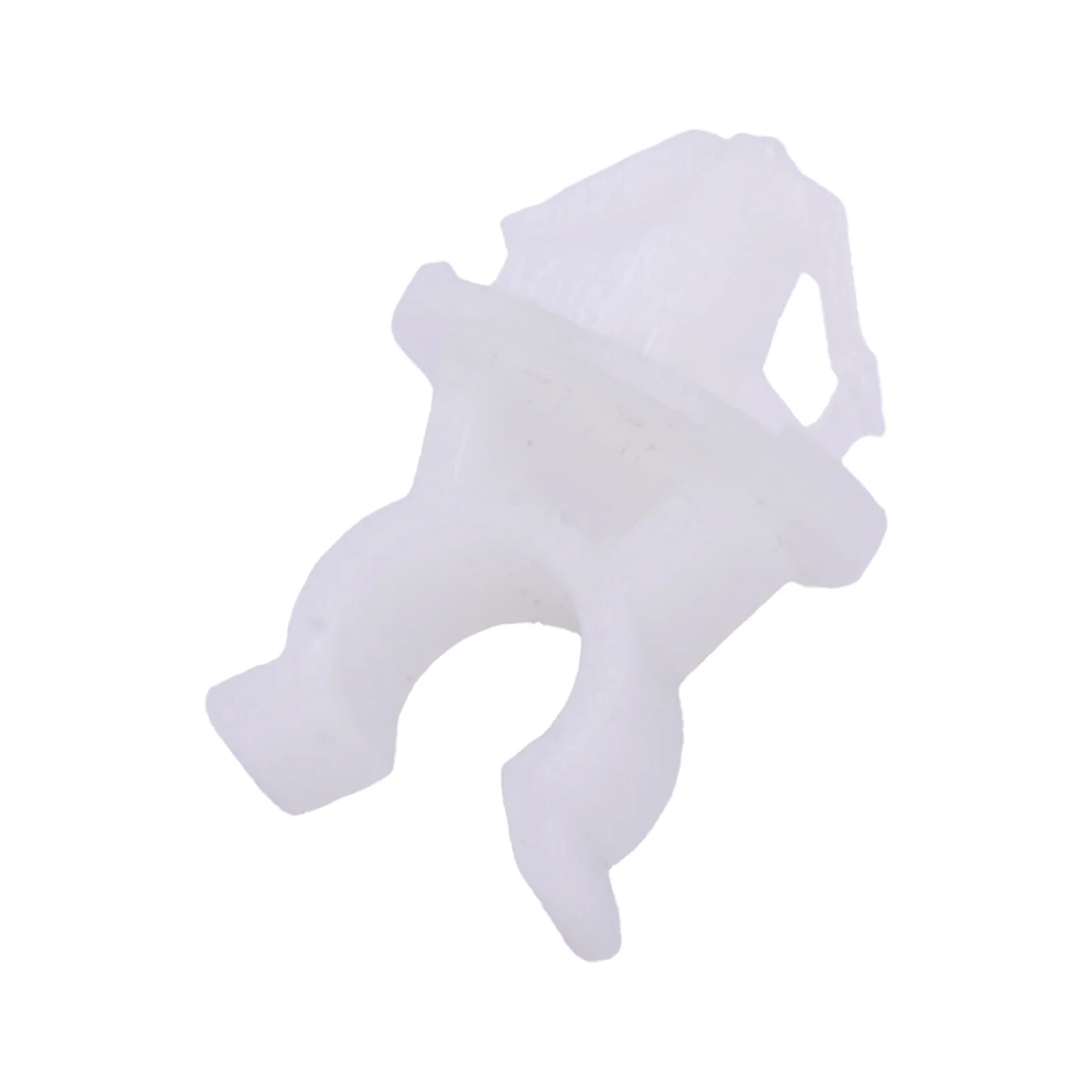 10Pcs Hood Support Prop Rod Holder Clip MR523317 Fit for Mitsubishi Lancer L200 Outlander Sport Eclipse Cross Mirage White Nylon image 3