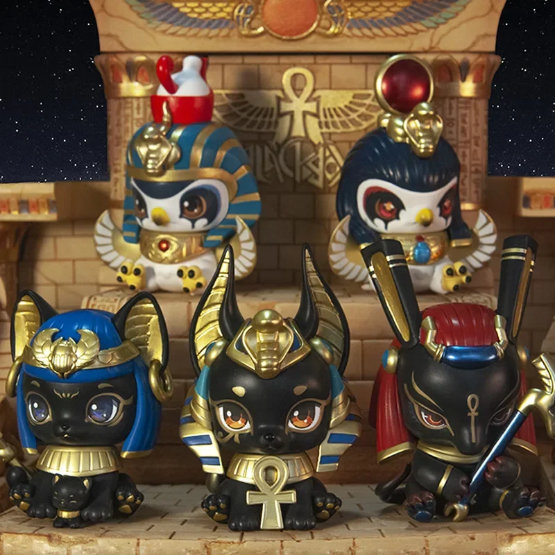 

USER-X AARU GARDEN Blind Box Toys Blind Bag Anime Figures Cute Desktop Model Girl Birthday Gift Anubis Sat Pyramid Protector