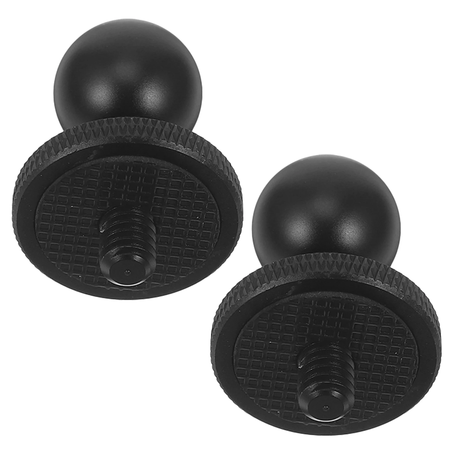 

2pcs Camera Bracket Parts Aluminum Alloy Ball Adapter Rotatable Tripod Mount For Dslr Phone Photography Video Tripod Accessory