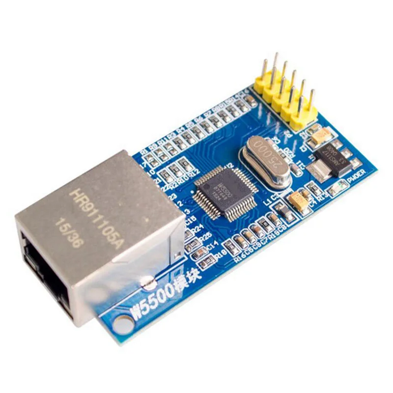 CEA 5X W5500 Modulo di rete Ethernet Hardware Tcp/Ip 51/Stm32 Programma microcontrollore su W5100
