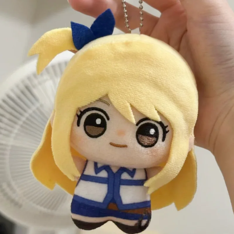 

Плюшевая кукла-брелок Lucy Gray из Fairy Tail, 10 см, в форме морской звезды, милая, для украшения сумки, аниме-аксессуар, подарок на день рождения