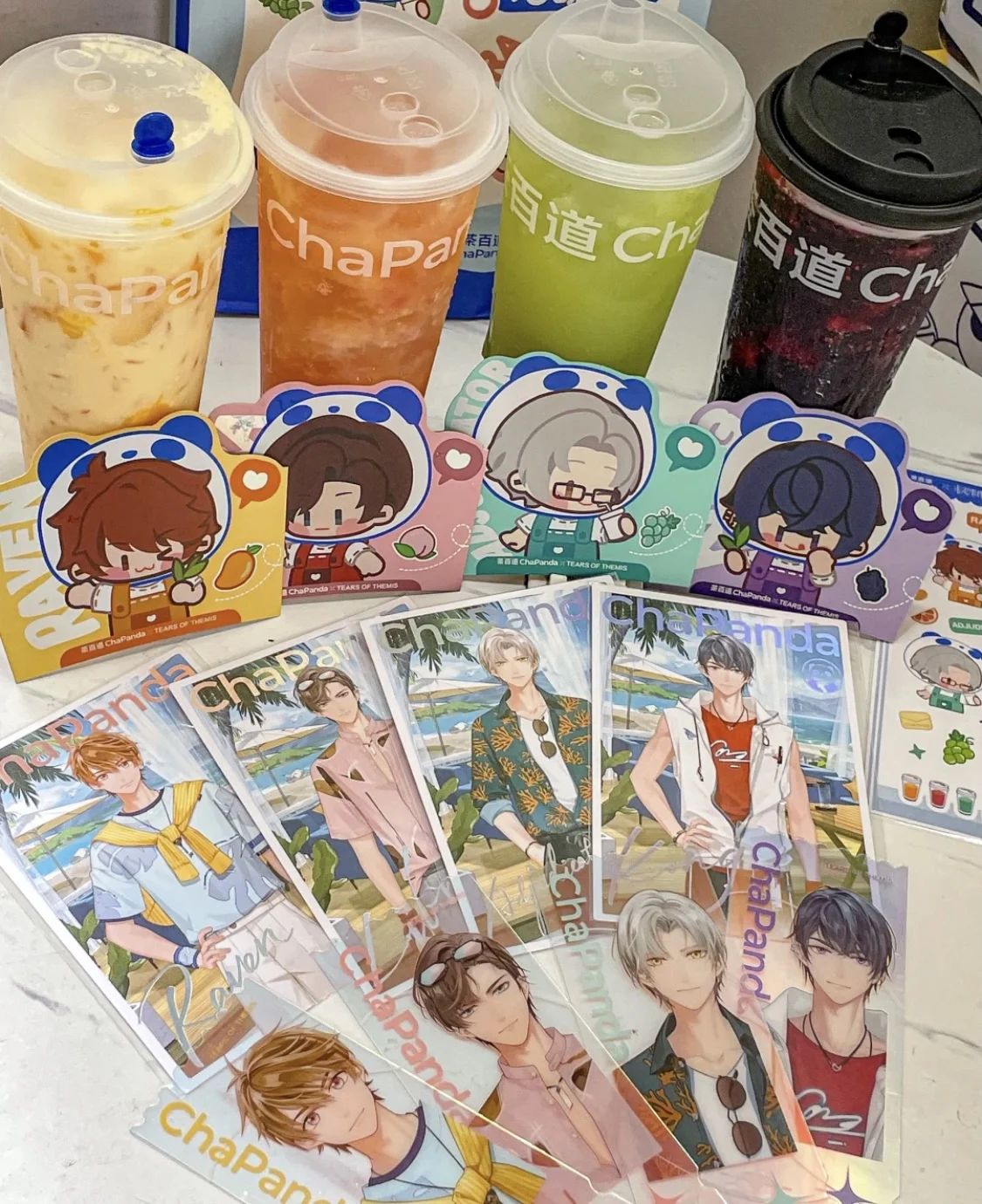 

Подлинная ChaPanda Tears of Themis Товары для совместной работы Spot Artem Wing Люк PearceMarius Вильгельм Билет Stub Открытка Аниме