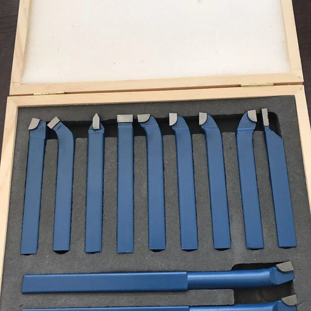 

Токарный станок, наконечник, фреза, внешние токарные инструменты, наружные круги, строгальные станки, 1 комплект, 10 мм/12 мм, 11 шт., бит, новинка