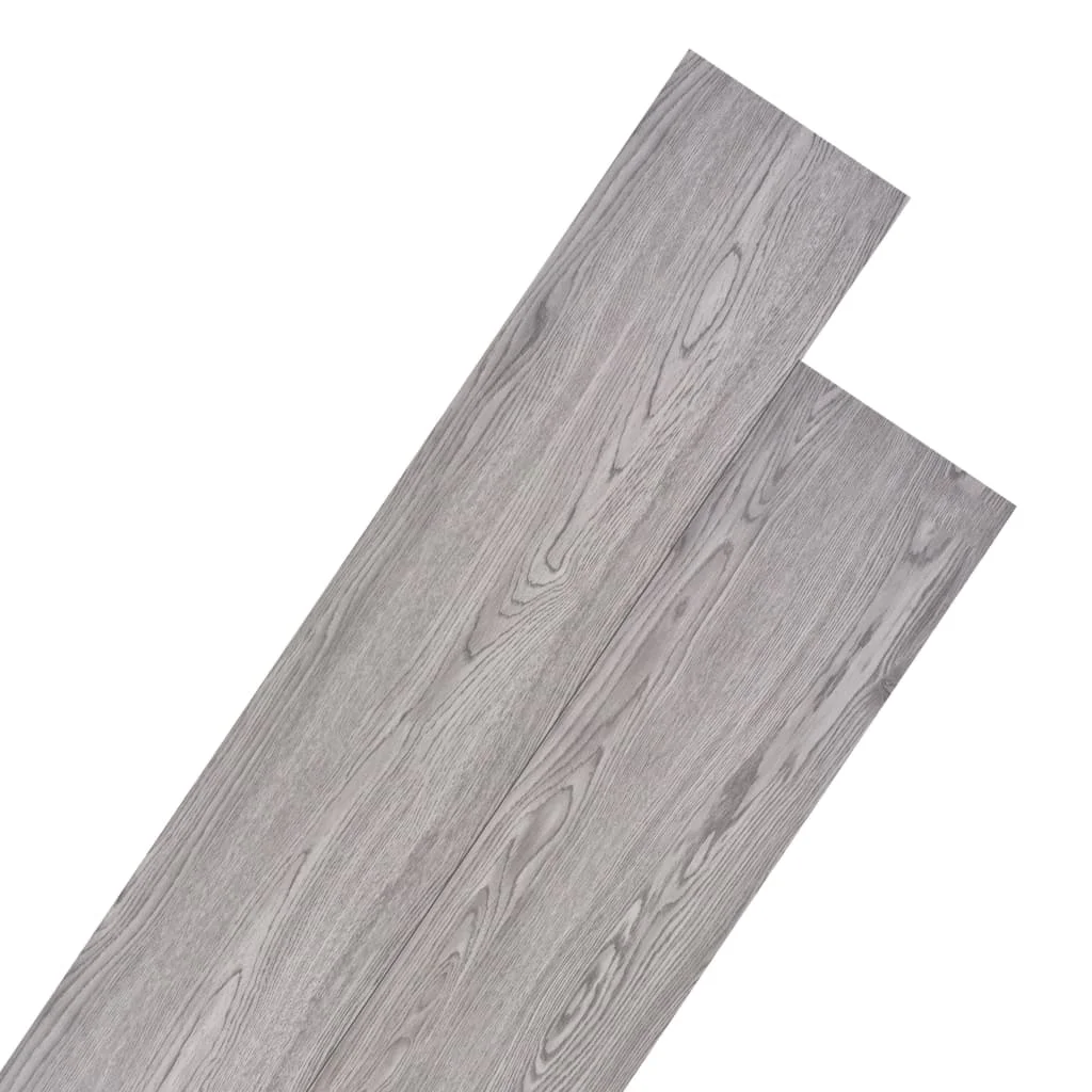 Non-Self Adhesive PVC Floor boards 5,26 m² 2mm dark gray, Waterproof Wallpaper Room Sticker Wear Resistant Adhesive