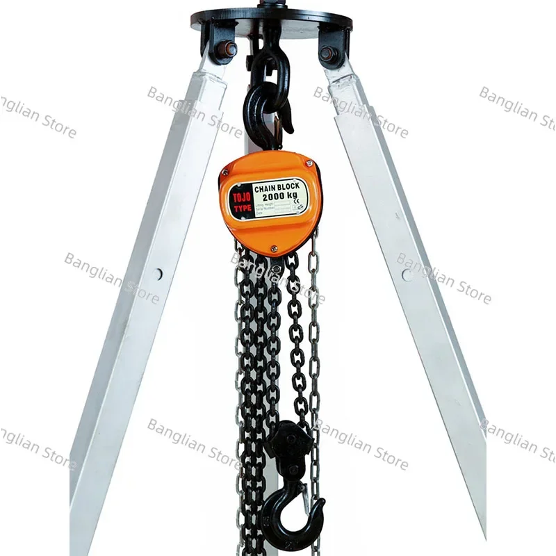 Hand Chain Hoist Winch, Portable Hoist Lift, Construction Small Crane, Manual Lever Block Lifting