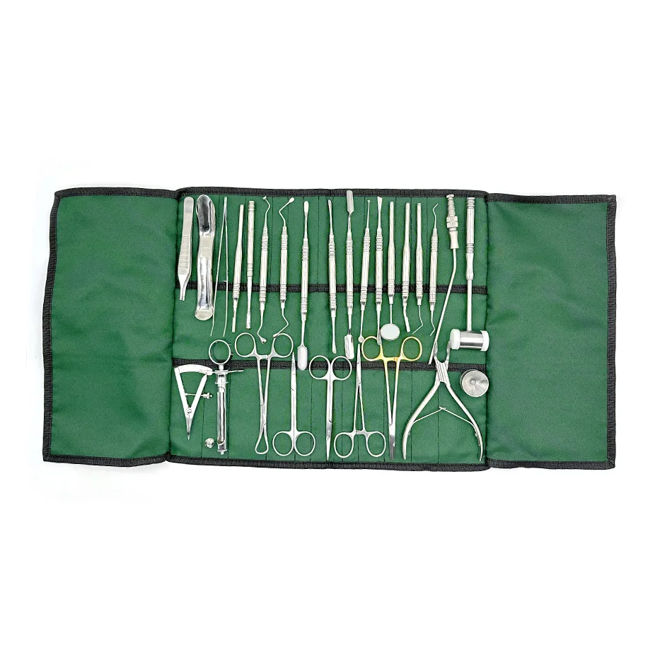 26 Pcs/set Dental Implant Tools Basic Instrument Set Dental Implant Surgery Kit Dentist Surgical Tool GISTARMED