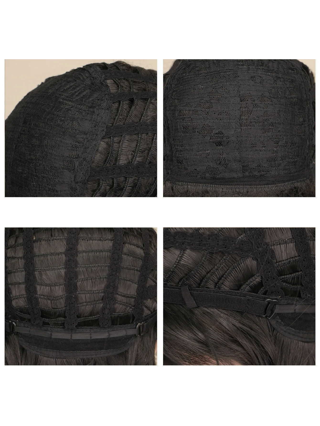 Anime Life in a Different World from Zero Cos Series Manga Peluca corta de cosplay negra Peluca de disfraz de Halloween con parte trasera peinado para hombres