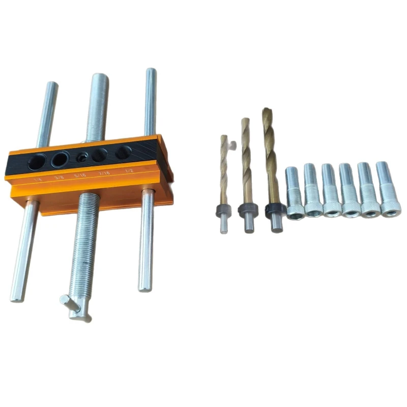 

Woodworking hole punching positioner Oblique holes Woodworking positioner Electric drill hole punching holder Portable holes pun