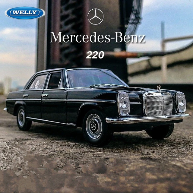 WELLY 1:24 Mercedes-Benz 220 Alloy Classic Car Model Simulation Diecasts  Metal Toy Retro Old Car Model Collection Gift - AliExpress