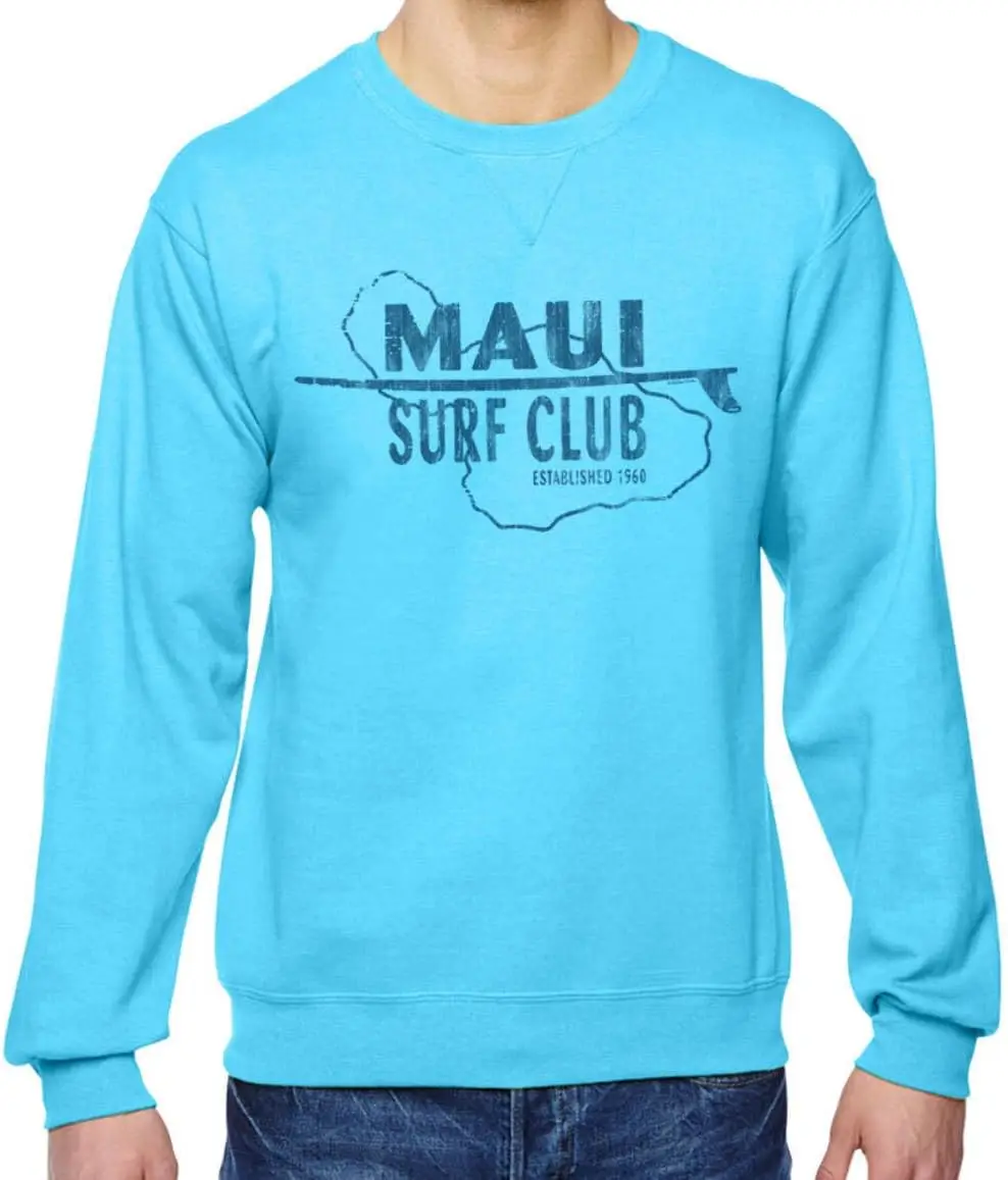 Maui Surf Club Crew Unisex Sweatshirt