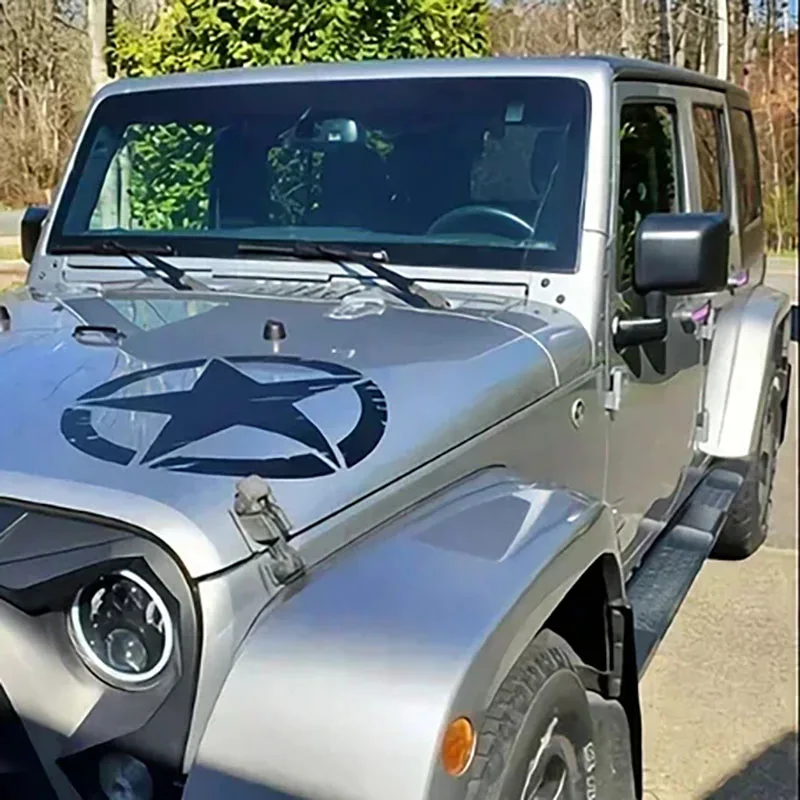 クリエイティブユーズド加工スターカーステッカーラップトップバンパーオートバイ窓絶妙な防水ビニールデカール装飾