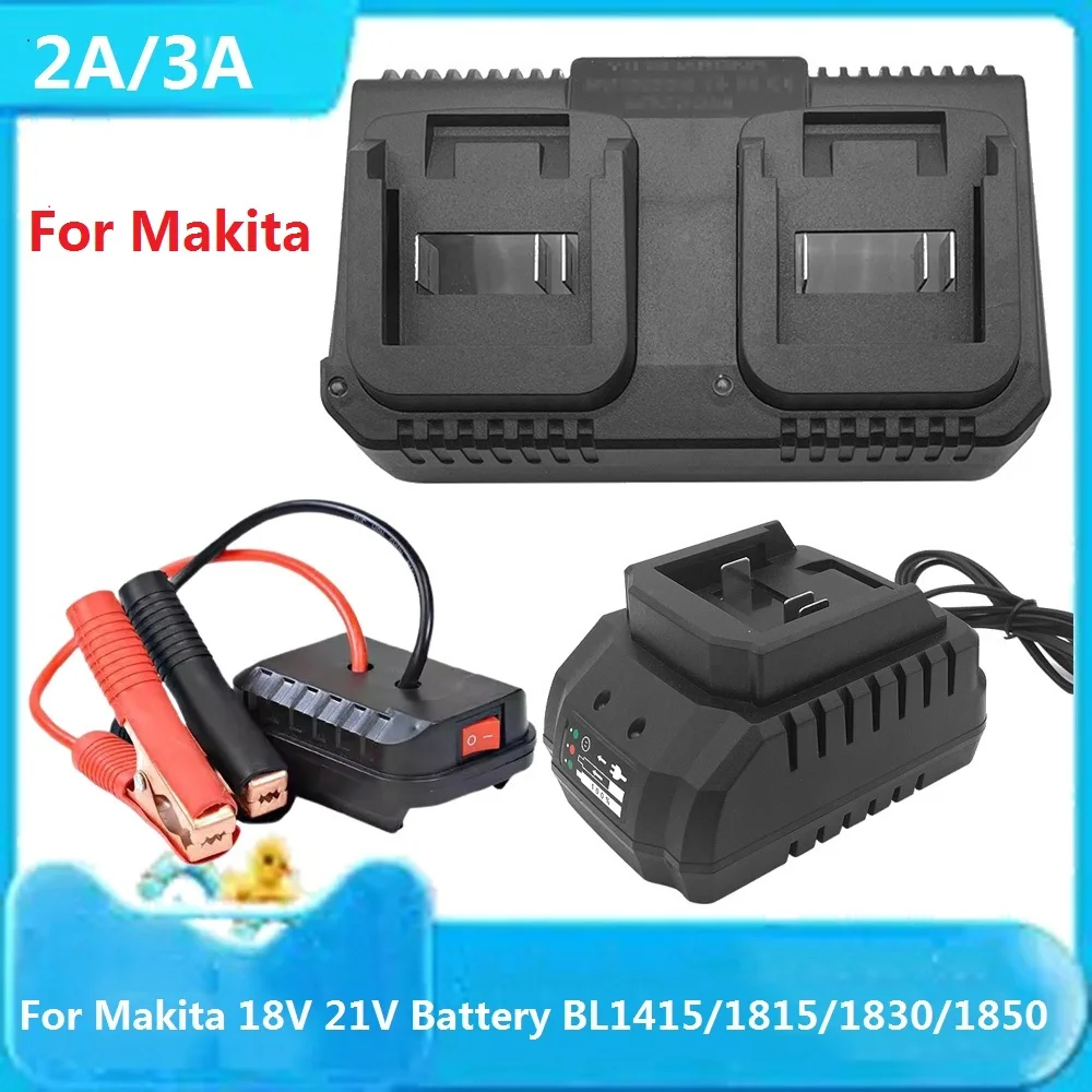 

2A/3A Lithium Battery Fast Charger Power Tool Li-ion Battery Charger For Makita Tools 18V 21V Battery BL1415/1815/1830/1850
