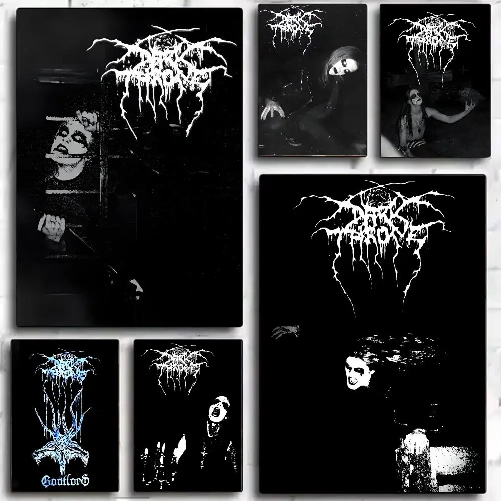 Black Metal Band Darkthrone Poster Modern Wall Decor Collection for Home Design