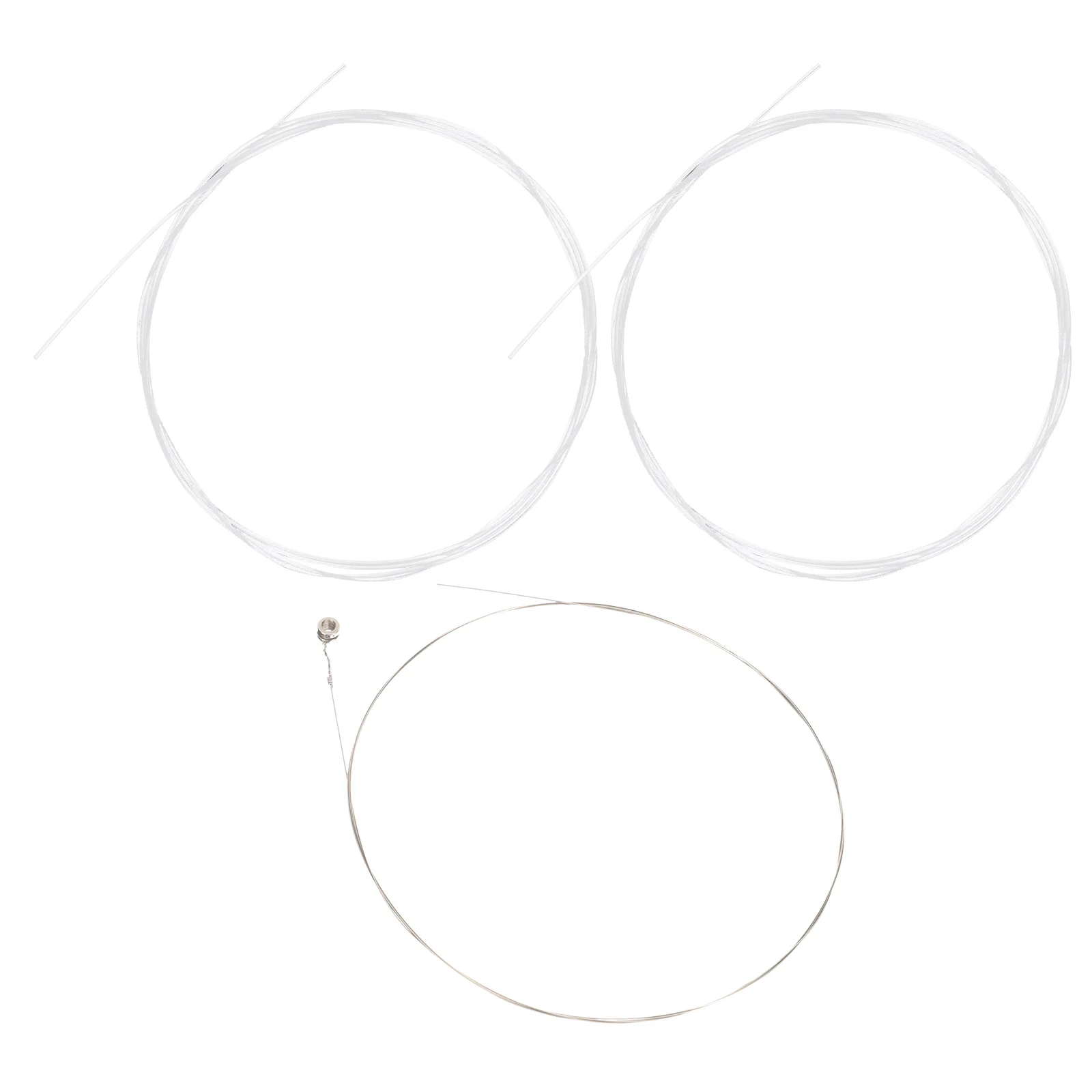 3 Pcs Balalica String Balalaika Instrument Accessories Parts Sturdy Music Wire Durable Guitar