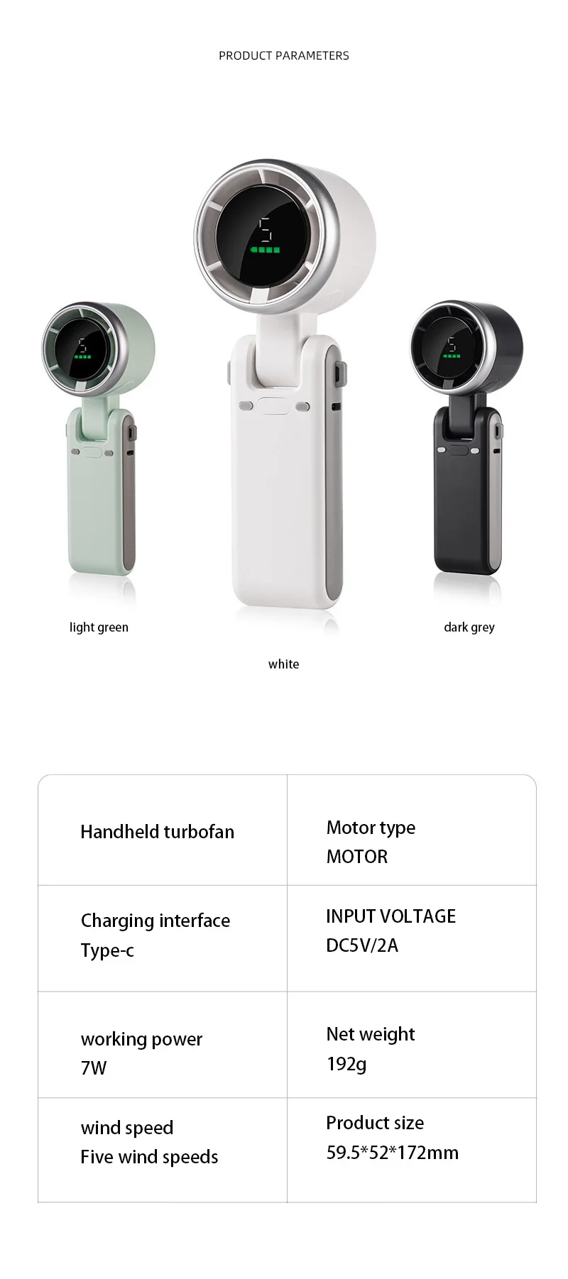 مروحة يدوية صغيرة توربو مروحة USB سطح المكتب مروحة فرش السيارات المحمولة معلقة الرقبة مروحة صغيرة التخييم تسلق الجبال