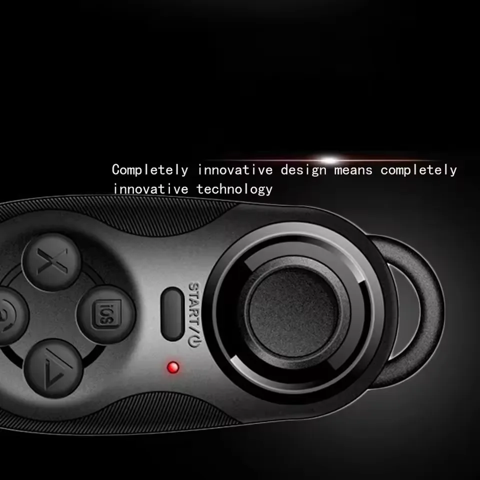مقبض ألعاب بلوتوث لاسلكي صغير، وحدة تحكم VR، عصا تحكم، مصراع سيلفي عن بعد للهاتف المحمول لأجهزة IOS وأندرويد PC