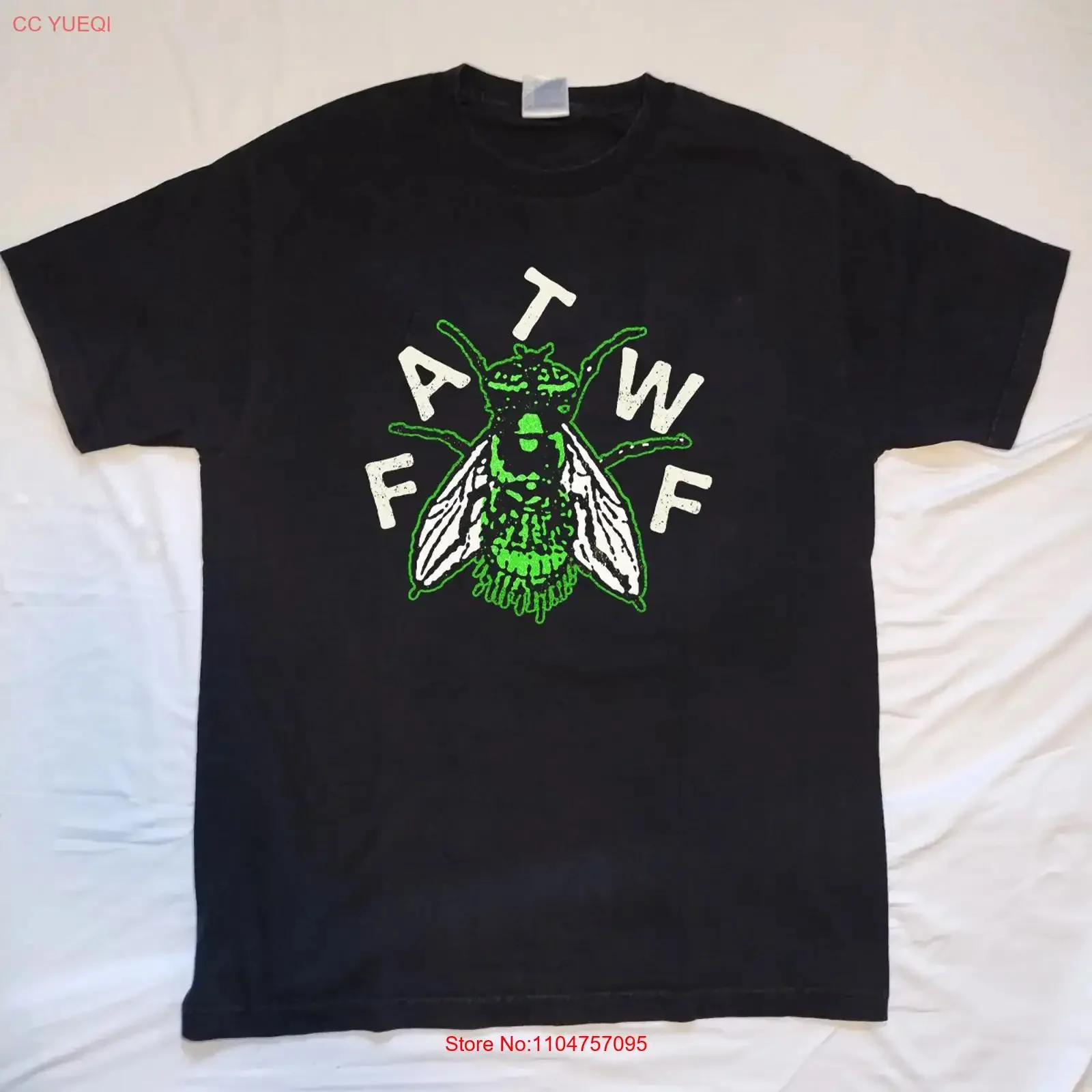 Rare Frankie And The Witch Fingers Band Album T Shirt Black All Size SS56 vintage Washed Slightly Stretched Breathable Unisex