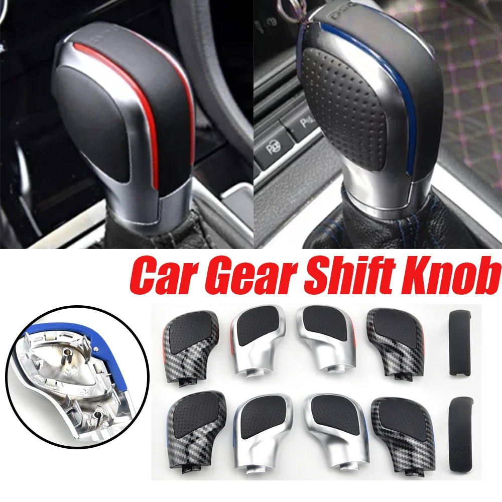 Perilla de palanca de cambios DSG, palanca de cambios para VW Golf 6 7 R GTI Passat B7 B8 CC R20 Jetta MK6 GLI, estilo de coche cromado/mate