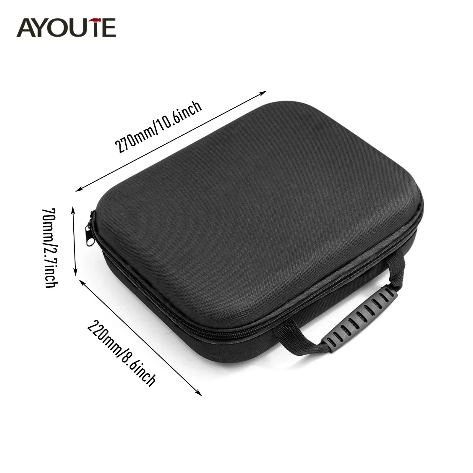 AYOUTE Tool Bag Oxford Cloth EVA Empty Storage Bit Organizer Portable Pouch Outdoor Technician Large Capacity Hardware Handbag