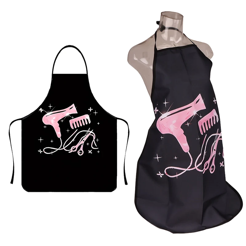 Hairstylist Aprons For Women Hair Stylist Apron For Salon Home Hair Cutting Oxford Cloth Fabric #3