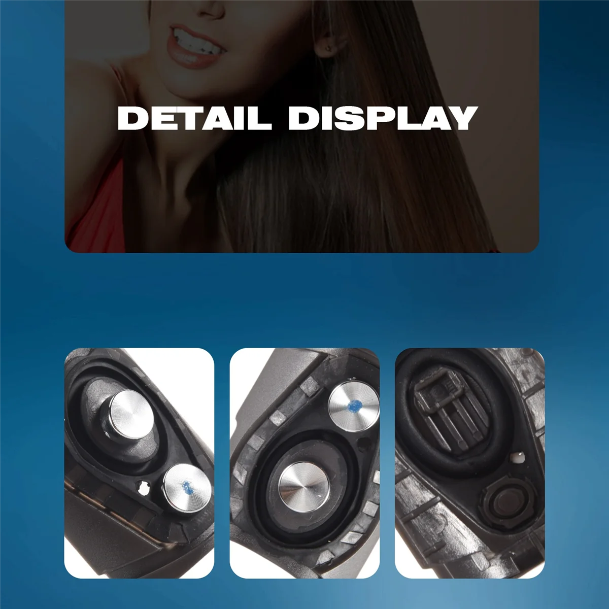 สำหรับ Dyson ซูเปอร์โซนิค HD01เครื่องเป่าผม/HD02/HD03สากลปุ่มสวิทช์ไฟปุ่มอะไหล่แผ่นยาง1ชุด