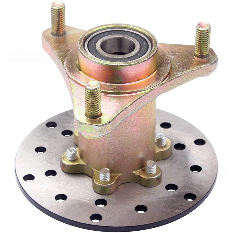 Super Sale 15MM Front Hub Flange Brake Wheel Hub & Pad for 50cc 110cc ATV Kart Buggy Karting UTV Quad Bike Part