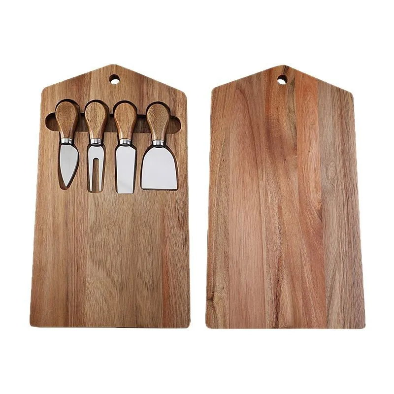 

Cheese Board Set Stainless Tools 4-piece Set Cheese Knives Deli Board Cheese Knives Set