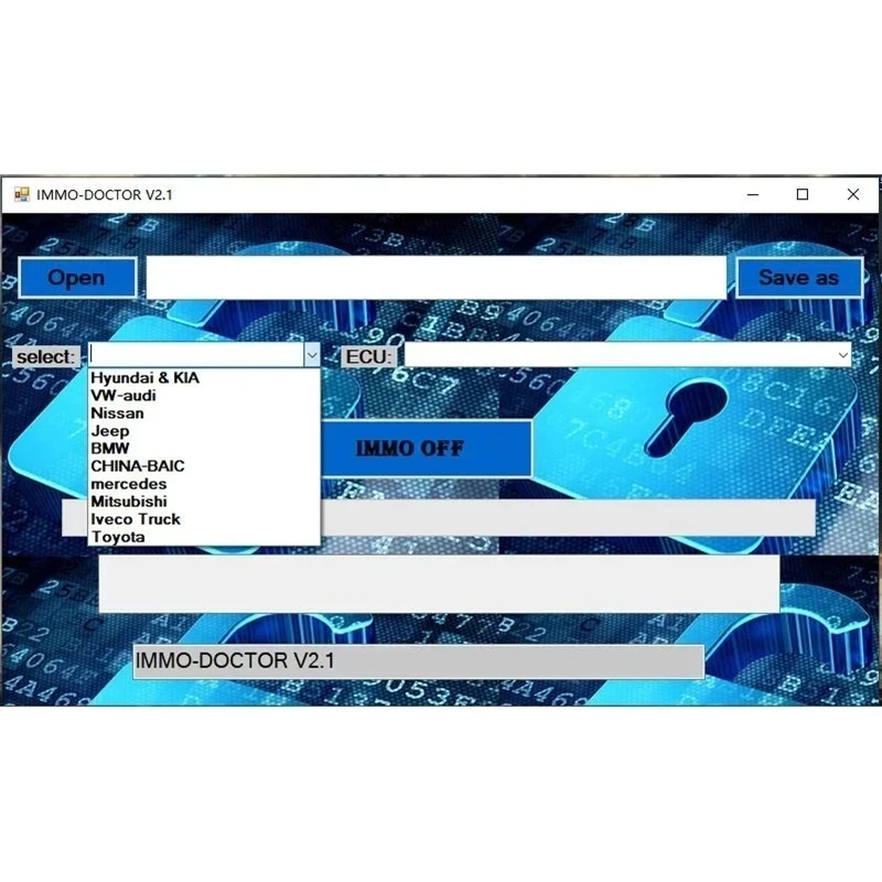 ماسح ضوئي IMMO DOCTOR V2.1 obd2 مع مفاتيح غير محدودة متعددة العلامات التجارية Immo Off Software ECU Chip Tuning for sim2k MT38 ME 17.9.2 MED17