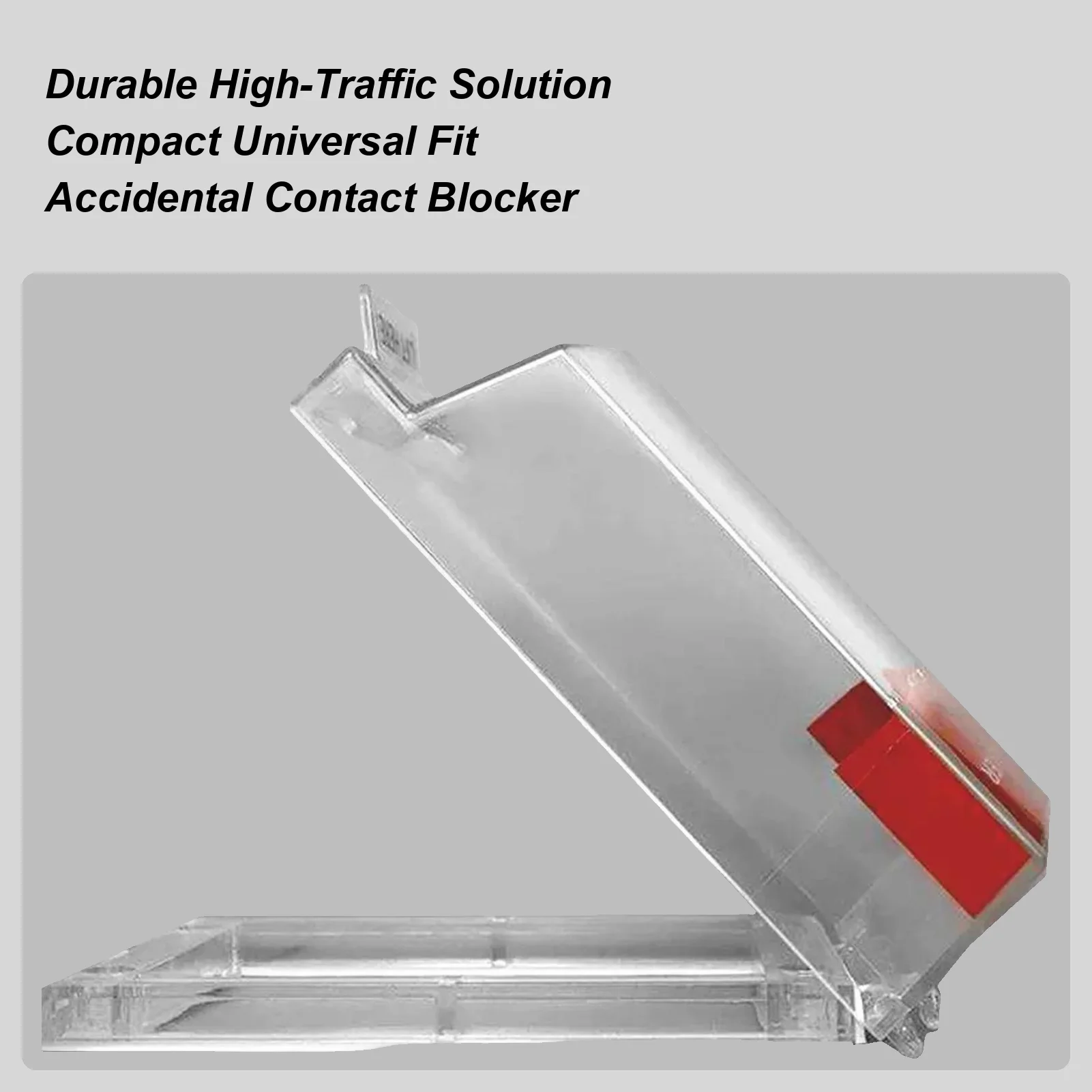 غطاء إنذار مقاوم للحريق من مادة PVC الواقية الشفافة لجهاز الأمان للكشف عن المالك للمنزل والمكتب والممر التجاري