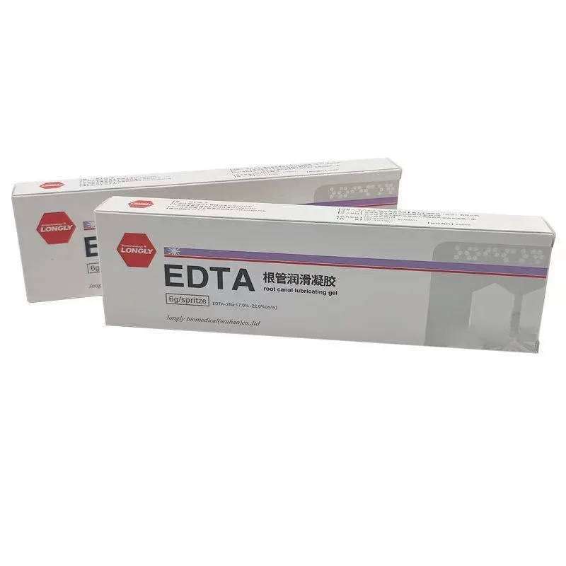 Dentistry EDTA Root Canal Lubrication Gel Lubricating Fluid 6g+25ml for Oral Cavity Root Canal Expand Rinse Nursing Material Lab