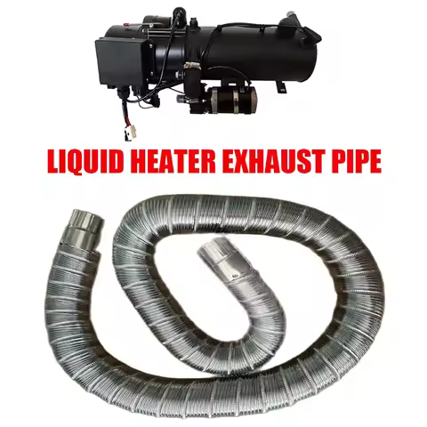 Length 150cm Diameter 40mm 70mm Exhaust Duct Pipe Liquid Heater 201 Stainless Steel Tube Gas Vent Hose for Car Caravan Camper