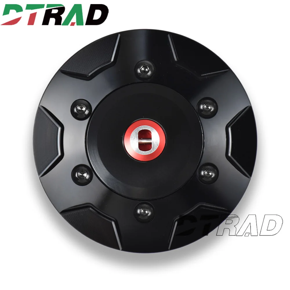 Neue schwarze Schnellspanner-Tankdeckel für BMW R1200GS ADV R1200R R1200S K1600GT/GTL Motorrad CNC Keyless Benzin Tankdeckel