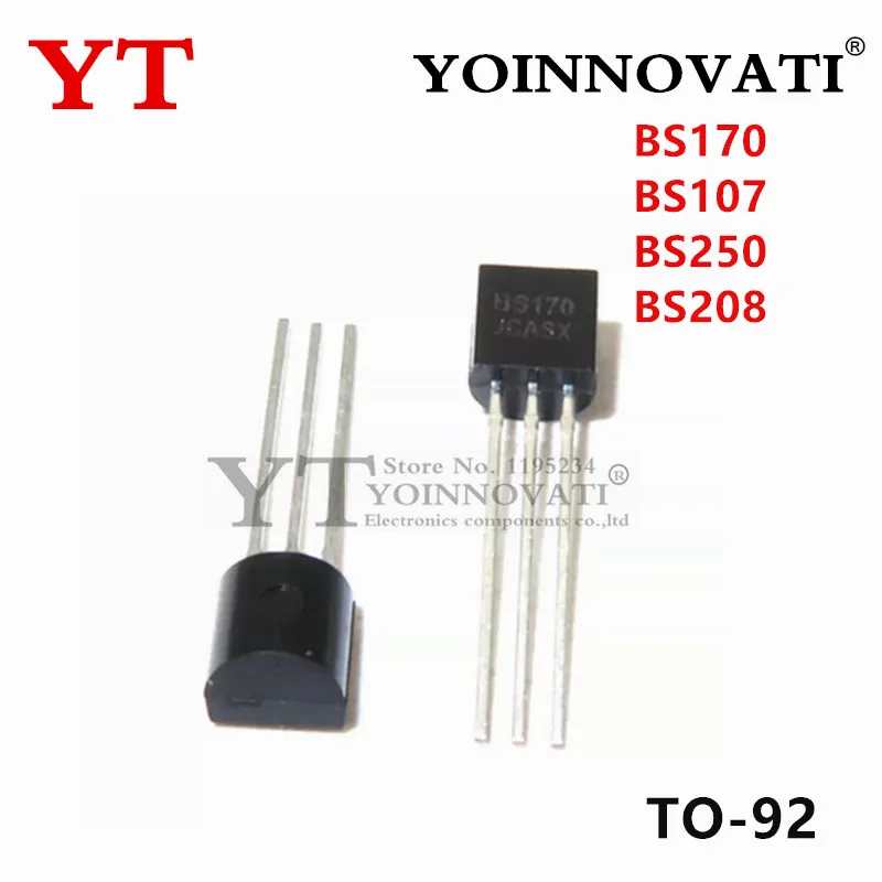 10PCS BS170 BS107 BS250 BS208
