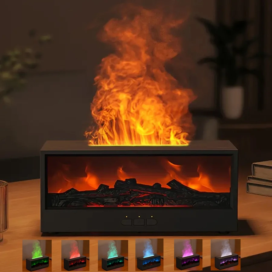 Simulated Fireplace…