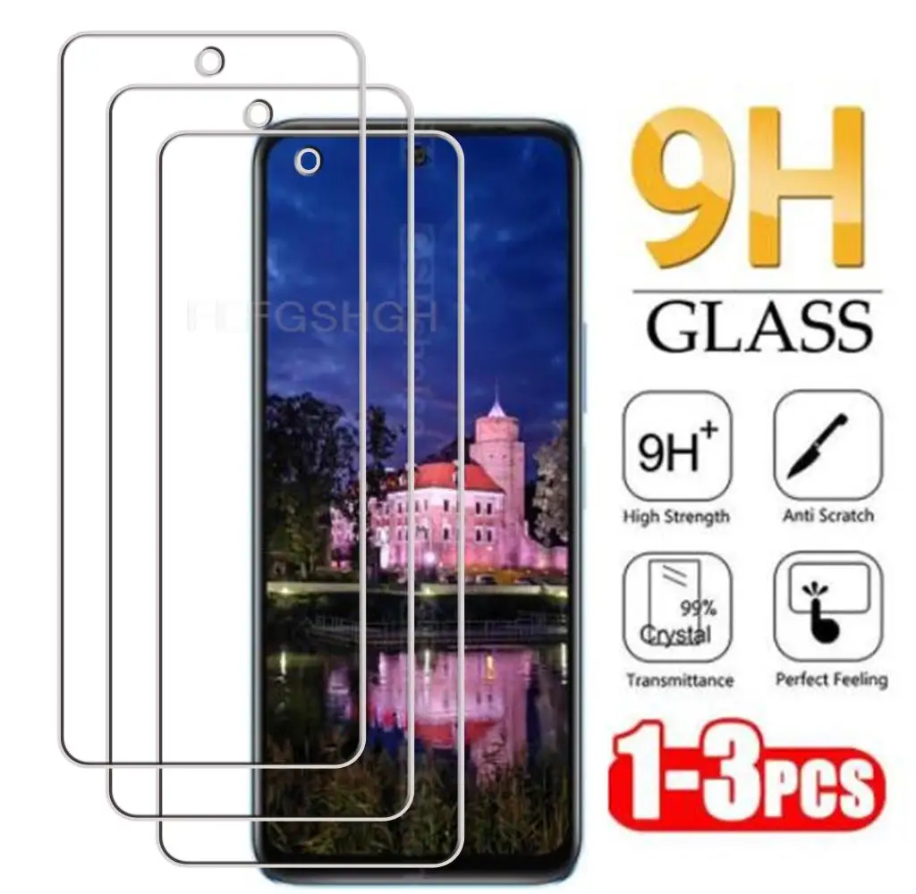 

HD Original Tempered Glass For Infinix Hot 20 4G 6.82" Hot20 X6826 X6826B X6826C Screen Protective Protector Cover Film