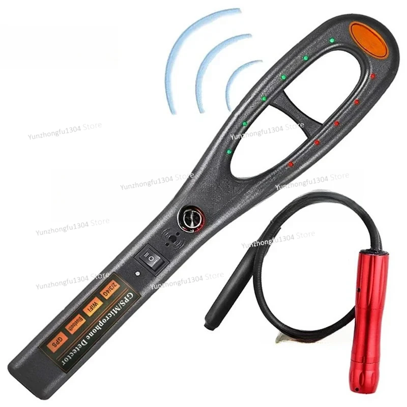 

021 Handheld Security Scanner Wireless Car GPS Signal Detector for Detect Wireless RF Signal And Magnet Detector