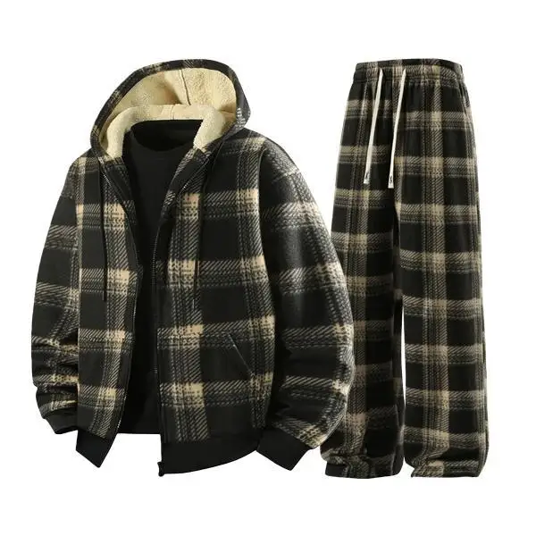 

Men's Striped Hoodie Set Crew Neck Long Sleeve Spring Summer Autumn Casual Comfortable Breathable Sweatshirt Pants Outfit