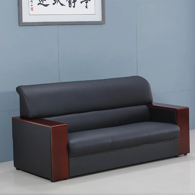 Office sofa coffee table combination small reception room negotiation sofa modern simple small