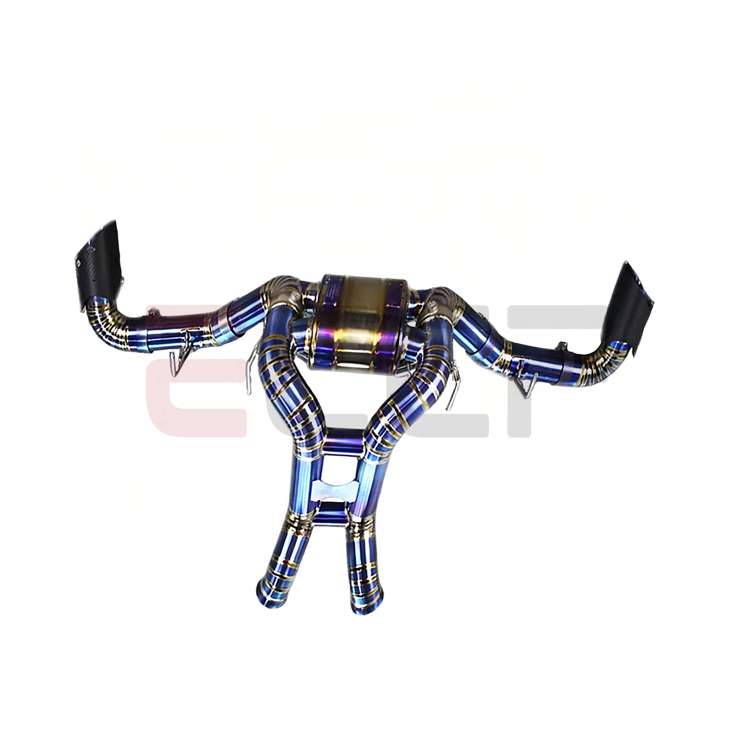 Sporty Titanium Catback Exhaust System For McLaren 540C 570S 570GT 3.8T Plug and Play Performance Upgrade Easy Installation