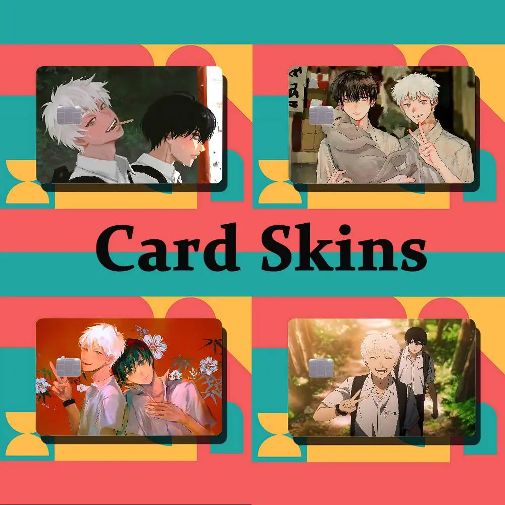 A-The Summer Hikaru Died-S Credit Debit Card Film Skin Sticker Credit Card Skin Stickers For Bank Card Bus Metro Card Sticker .