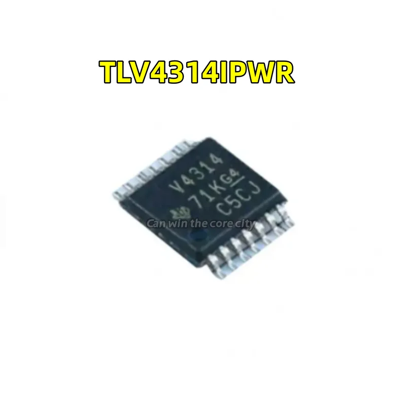 

50 PCS / LOT New TLV4314IPWR 4314I screen printing V4314 TSSOP-14 operational amplifier buffer IC